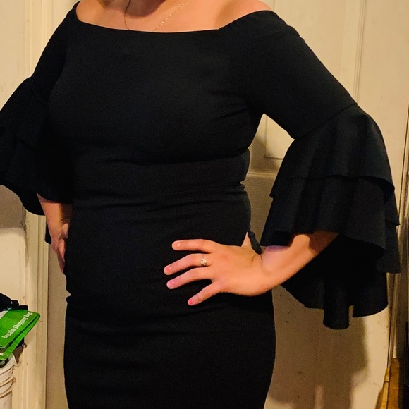 Antonio Melani Off the Shoulder Delia Dress - Picture 10 of 14